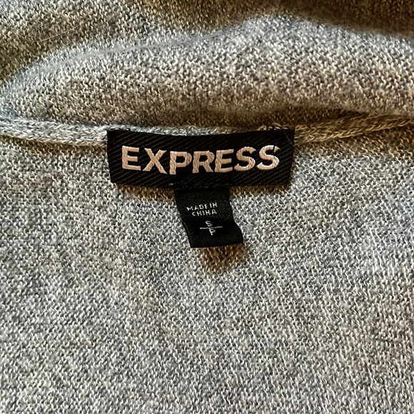 Express Gray Cardigan - Picture 2 of 2